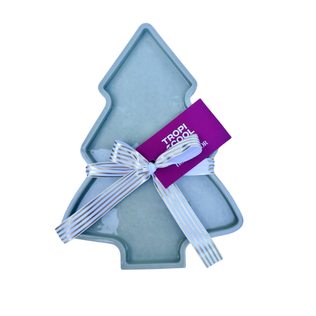 Christmas Tree Tray | Green