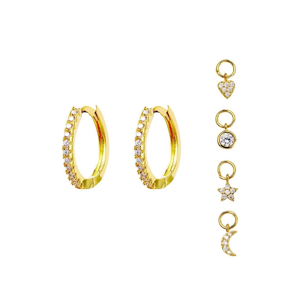 Lunetta Huggie Earrings